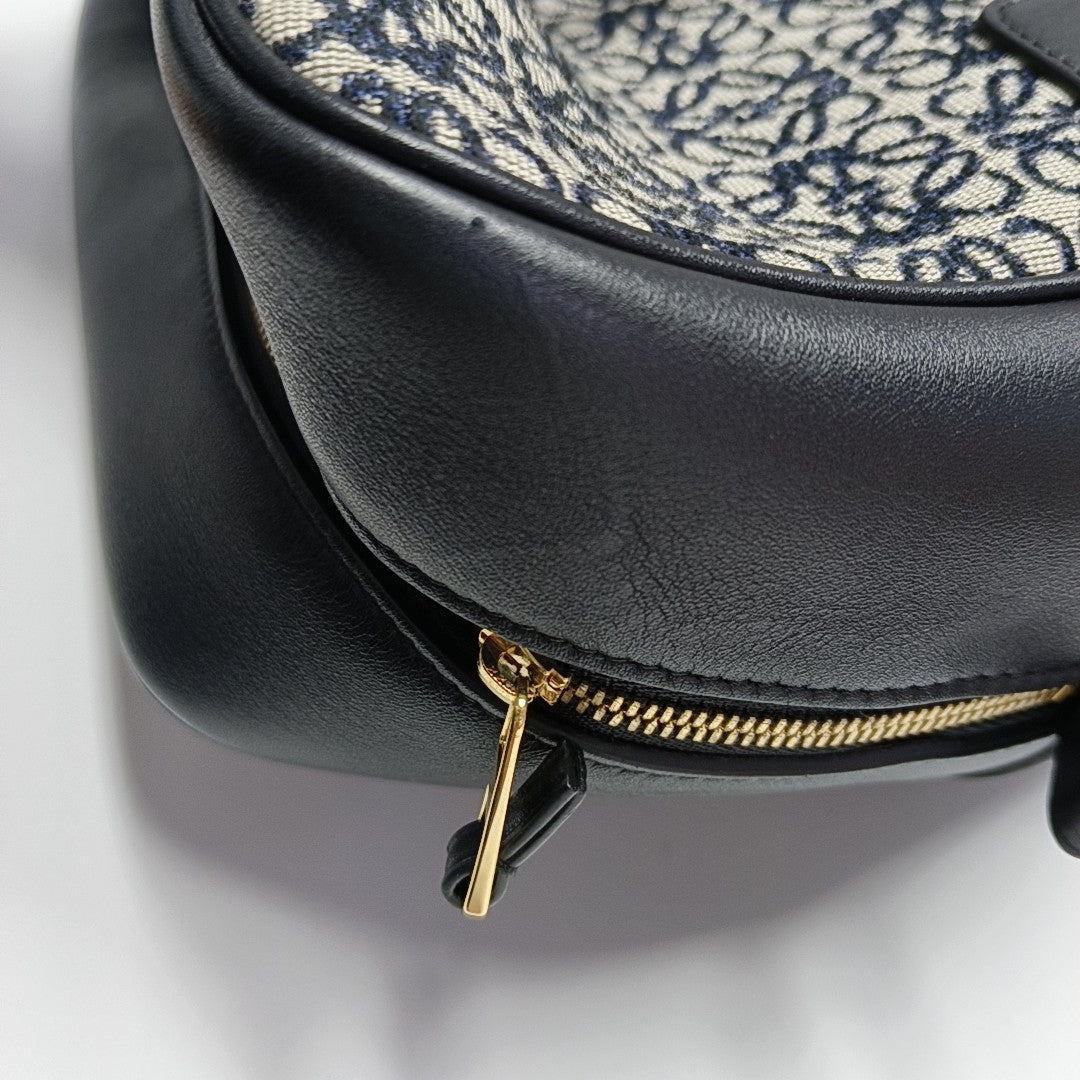 Amazona 28 Monogram Canvas Blue
