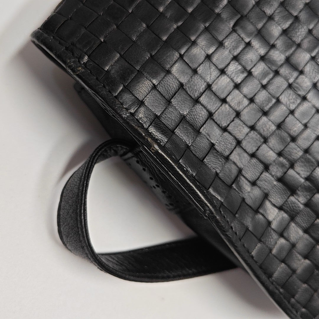 Calfskin Shoulder Bag Black