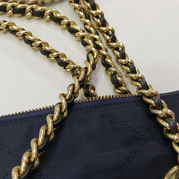 Re-Edition 1995 Chaîne Quilted Nylon Blue