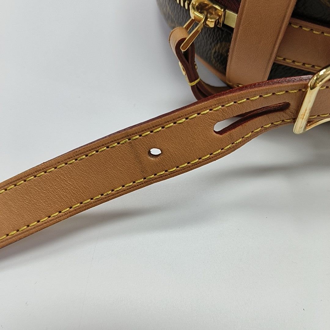 BOITE CHAPEAU PM Monogram Coated Canvas Brown