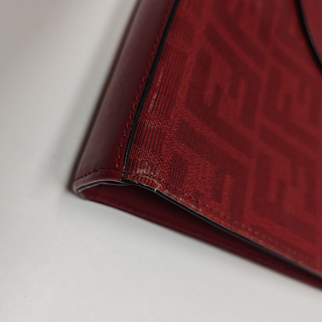 Runaway Coated Canvas Red
