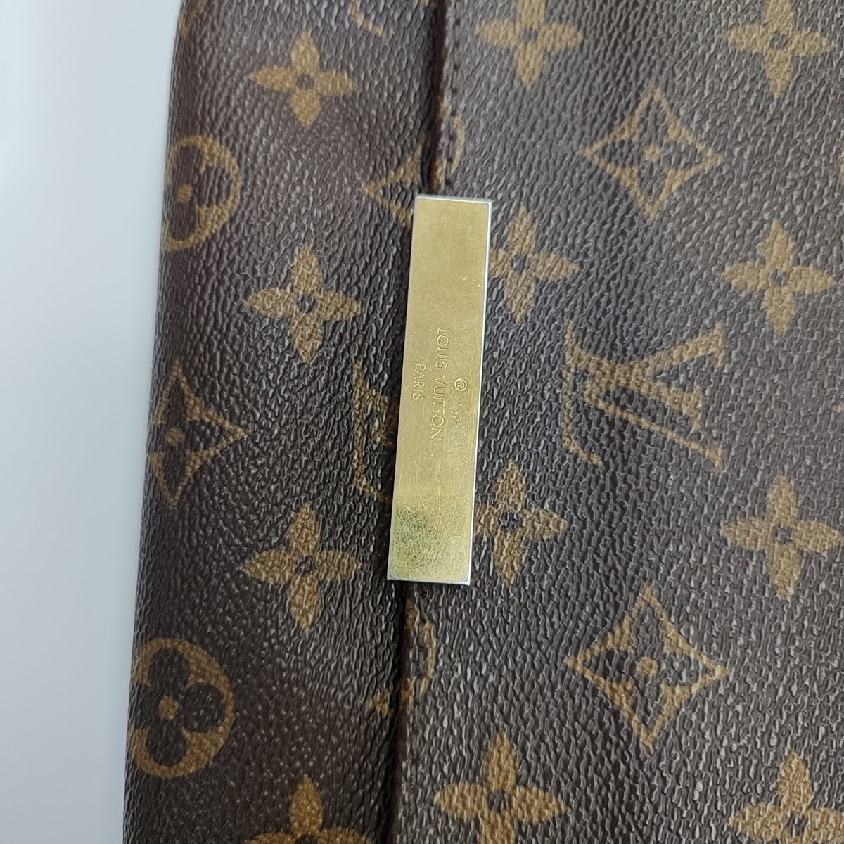 FAVORITE PM Coated Canvas Brown