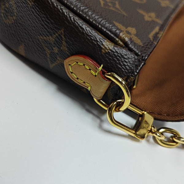 IVY Monogram Coated Canvas Brown