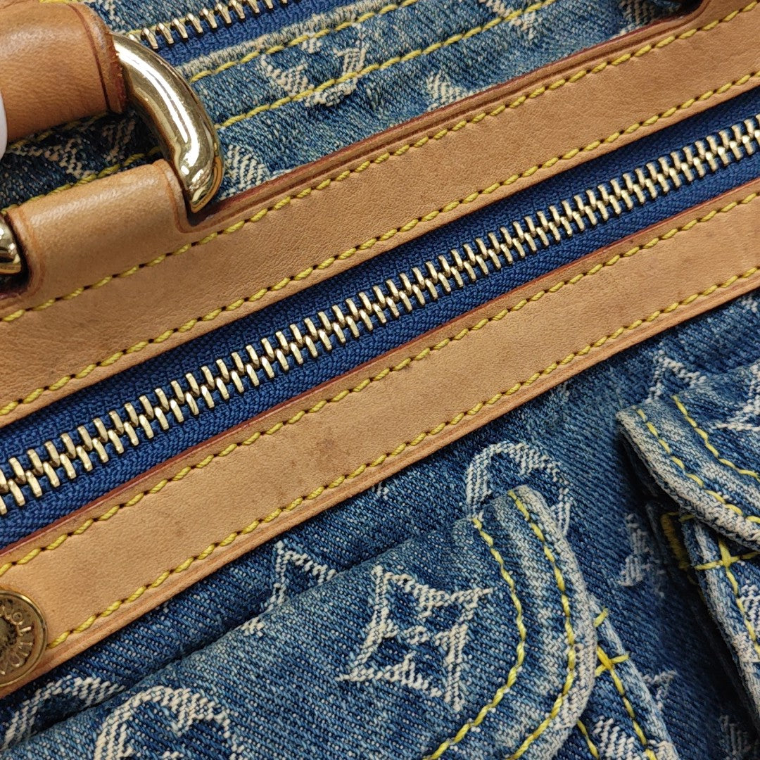 NEO SPEEDY Monogram Denim Blue