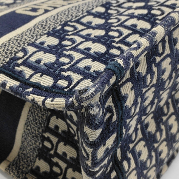 Book Tote Medium Canvas Blue