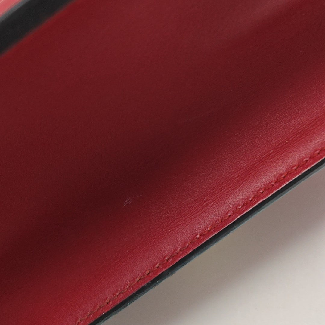 Sylvie Mini Calfskin Red