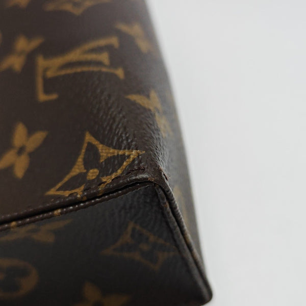TOILET POCKET 26 Monogram Coated Canvas Brown
