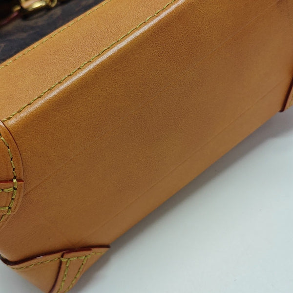 STEAMER Monogram Coated Canvas Brown