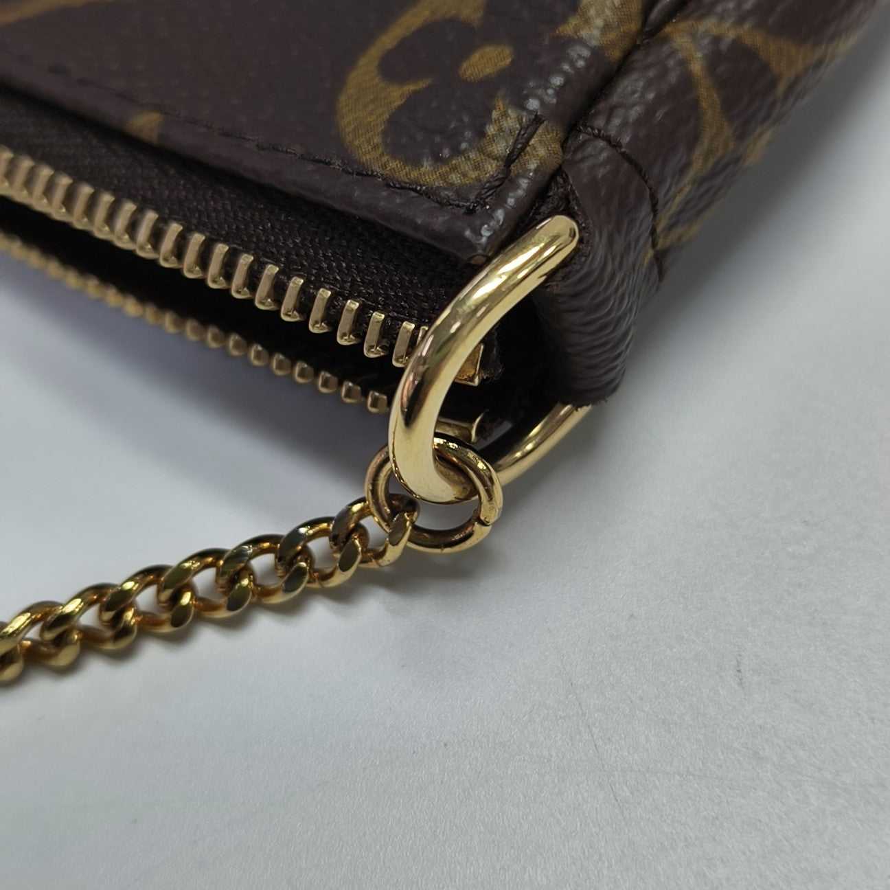 ACCESSOIRES MM Monogram Coated Canvas Brown