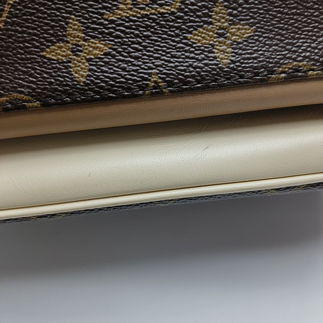 MILLEFEUILLE Monogram Coated Canvas Brown