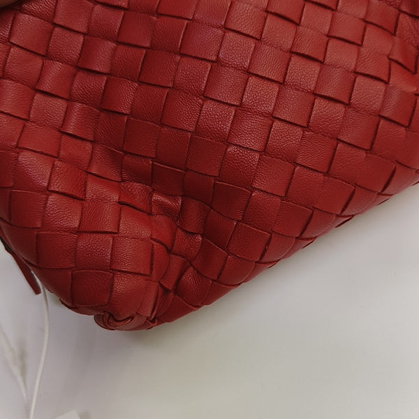 Calfskin Clutch Red