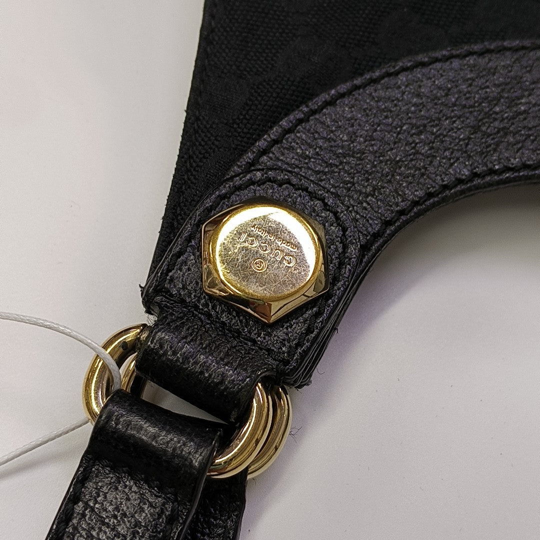 Monogram Canvas Top Handle Bag Black