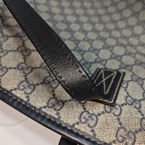GG Imprime Monogram Coated Canvas Black