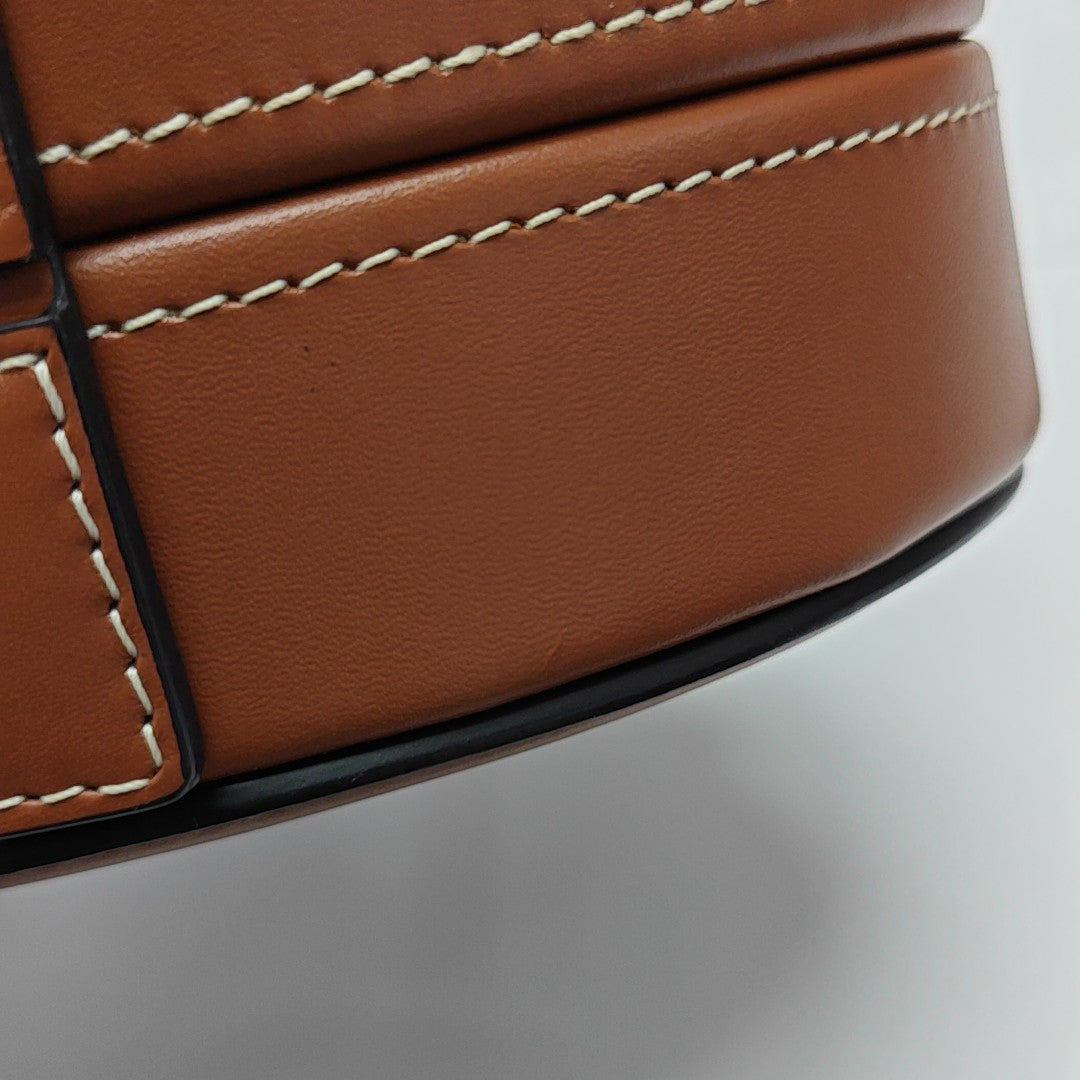 TRIOMPHE Mini Calfskin Brown