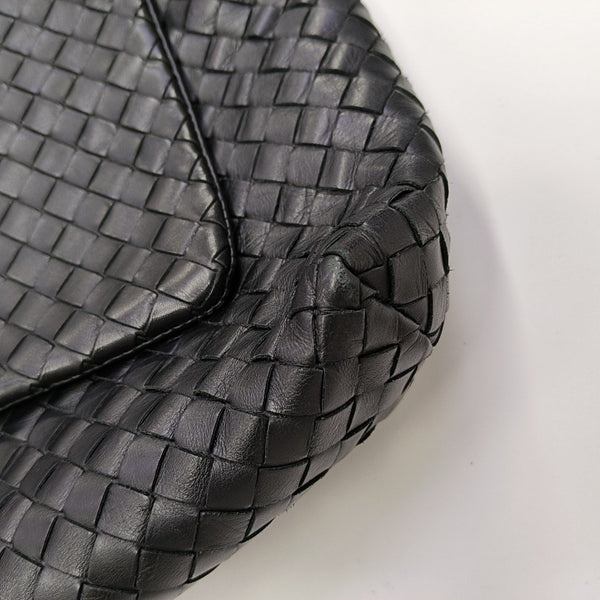Calfskin Shoulder Bag Black