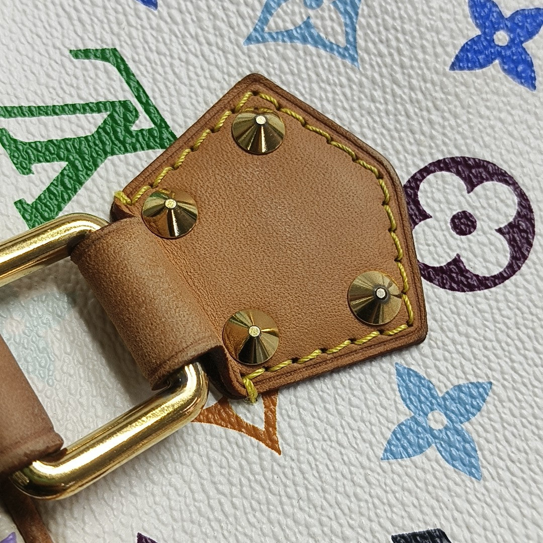 LV × TM DEAUVILLE Monogram Coated Canvas White