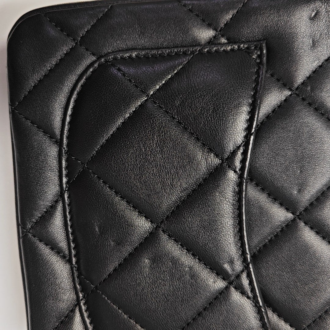 Mini Quilted Lambskin Black
