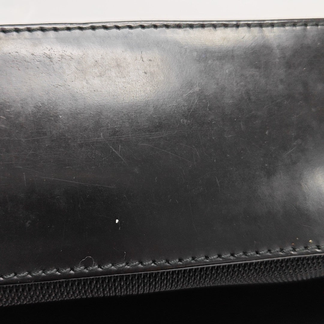 Canvas Top Handle Bag Black