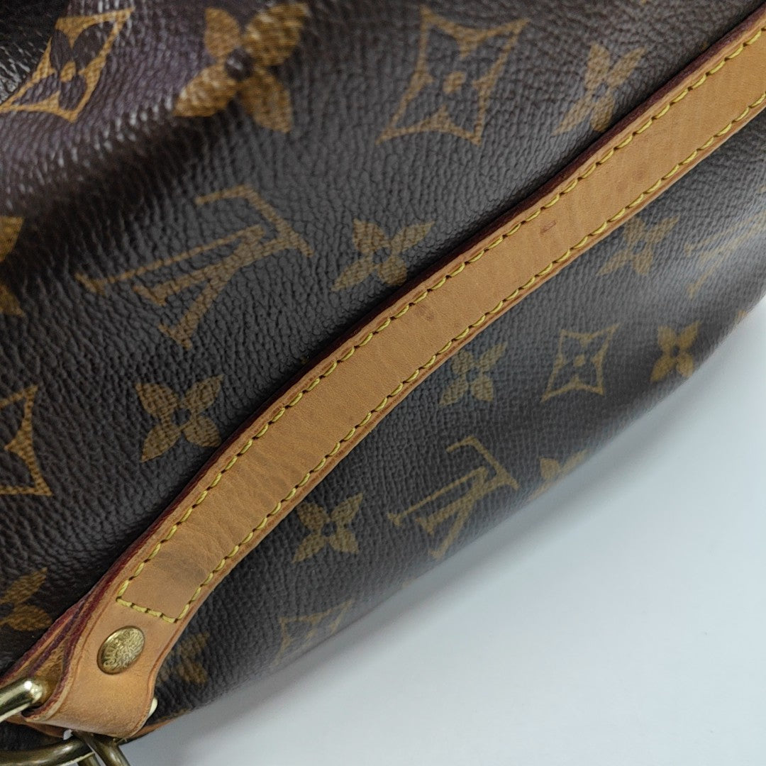 SPEEDY 35 Monogram Coated Canvas Brown