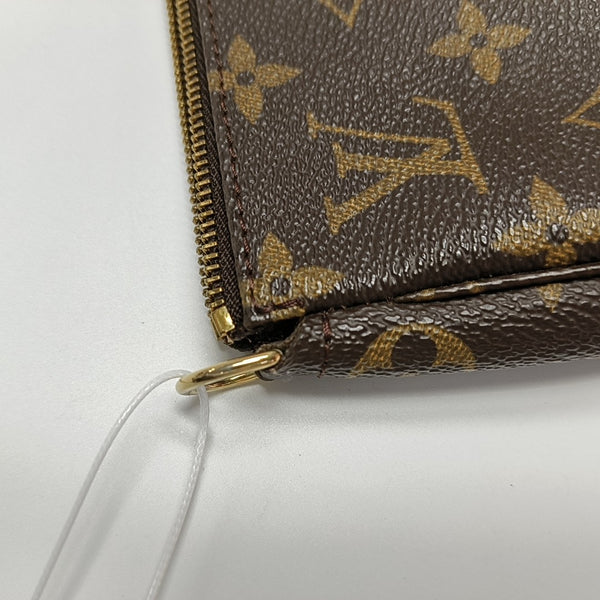 ACCESSOIRES Monogram Coated Canvas Brown