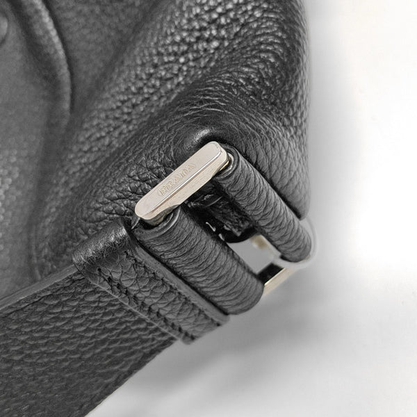 Calfskin Shoulder Bag Black