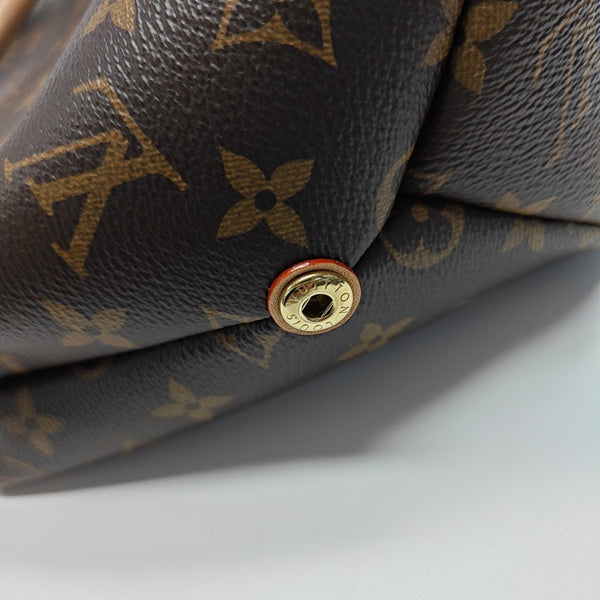 PALAIS PM Monogram Coated Canvas Brown