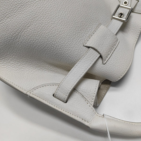 BIG BAG Nano Calfskin White