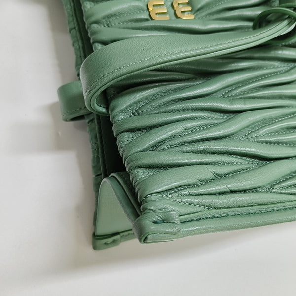Quilted Lambskin Green