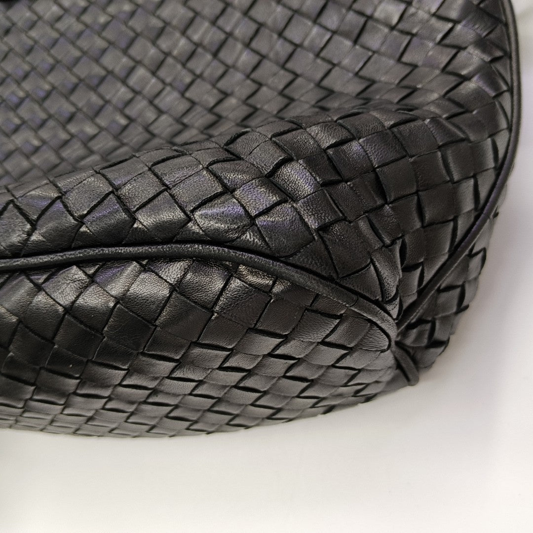 Lambskin Shoulder Bag Black
