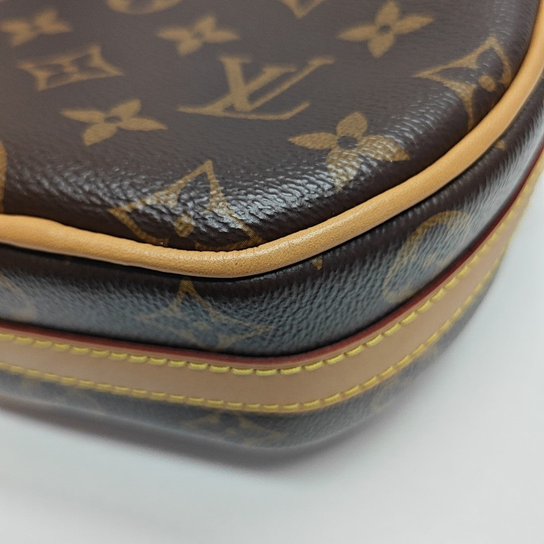 BOITE CHAPEAU PM Monogram Coated Canvas Brown
