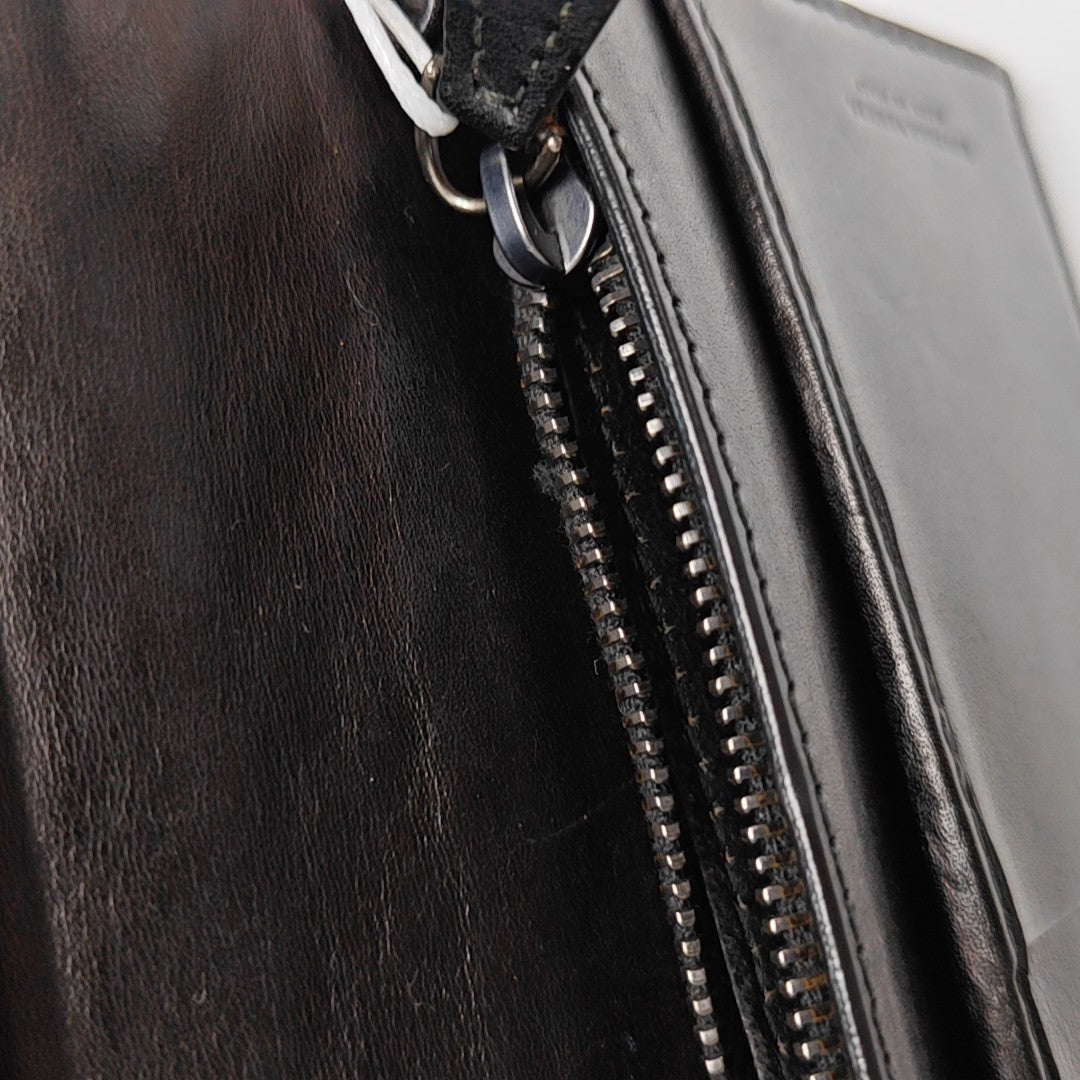Calfskin Clutch Black