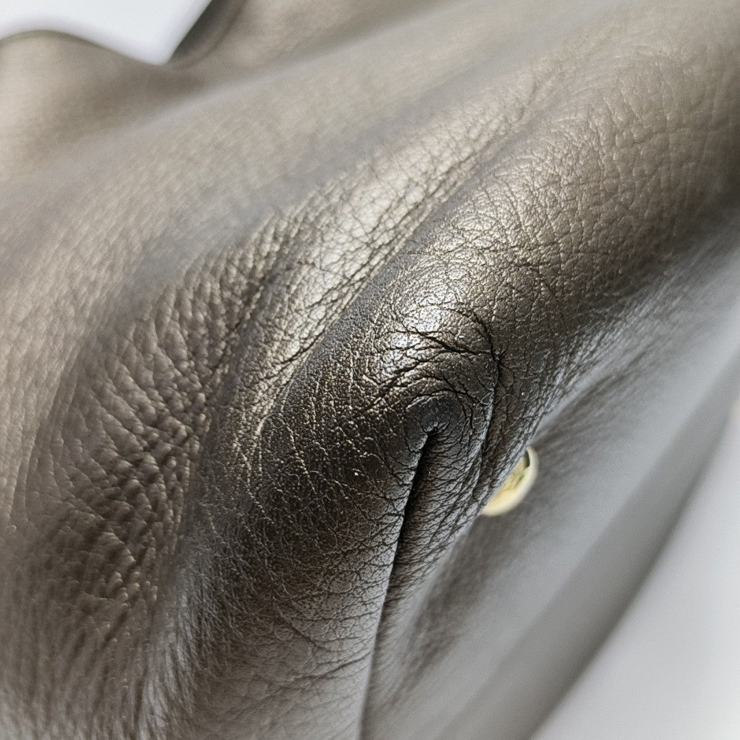 Calle Calfskin Gray