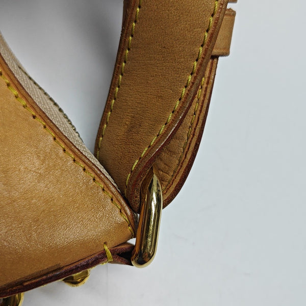 LV × TM GRETA Monogram Coated Canvas White