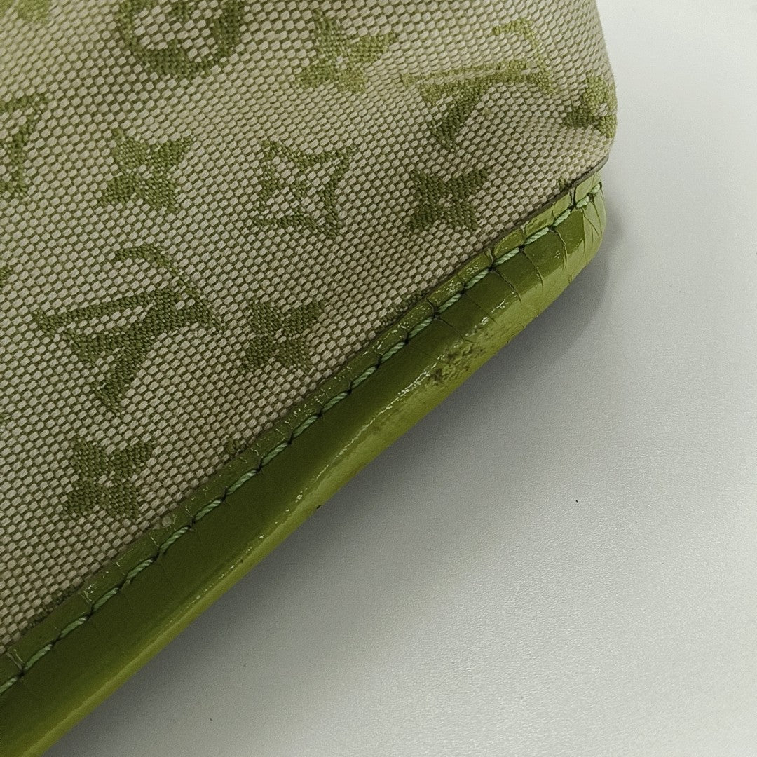 KATHLEEN Mini Monogram Canvas Green