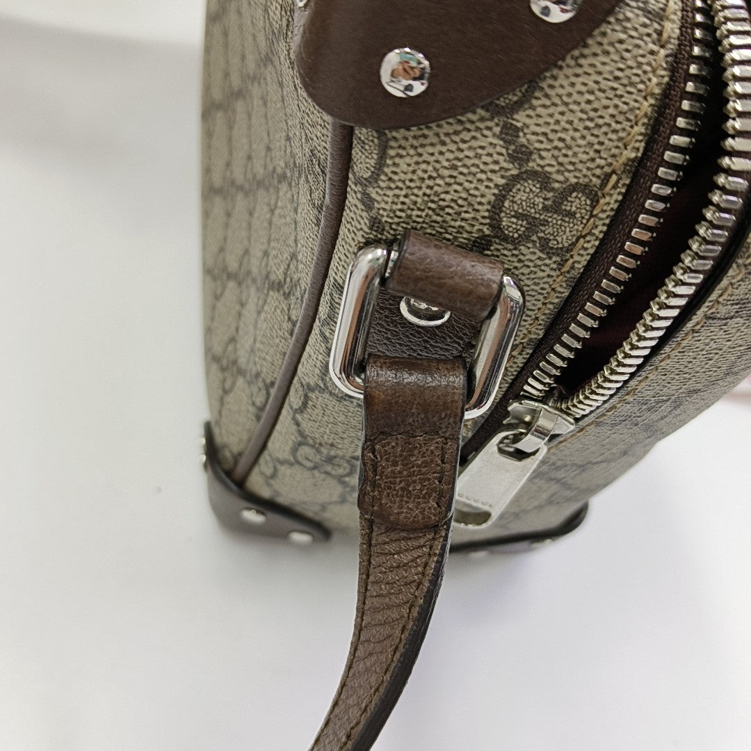 Trunk Monogram Coated Canvas Brown
