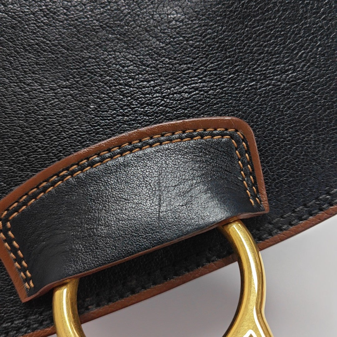 Dahlia Calfskin Black