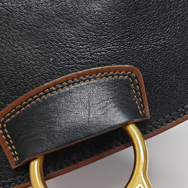 Dahlia Calfskin Black