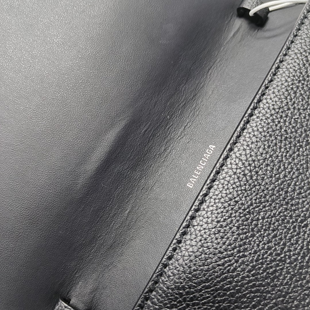Calfskin Shoulder Bag Black
