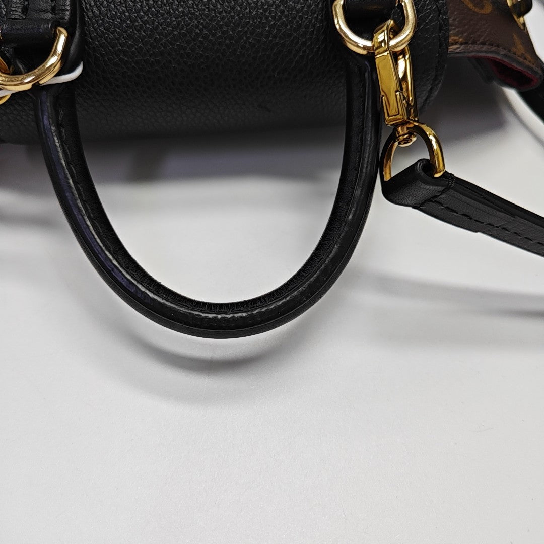 MONTSOURIS BB Monogram Coated Canvas Brown