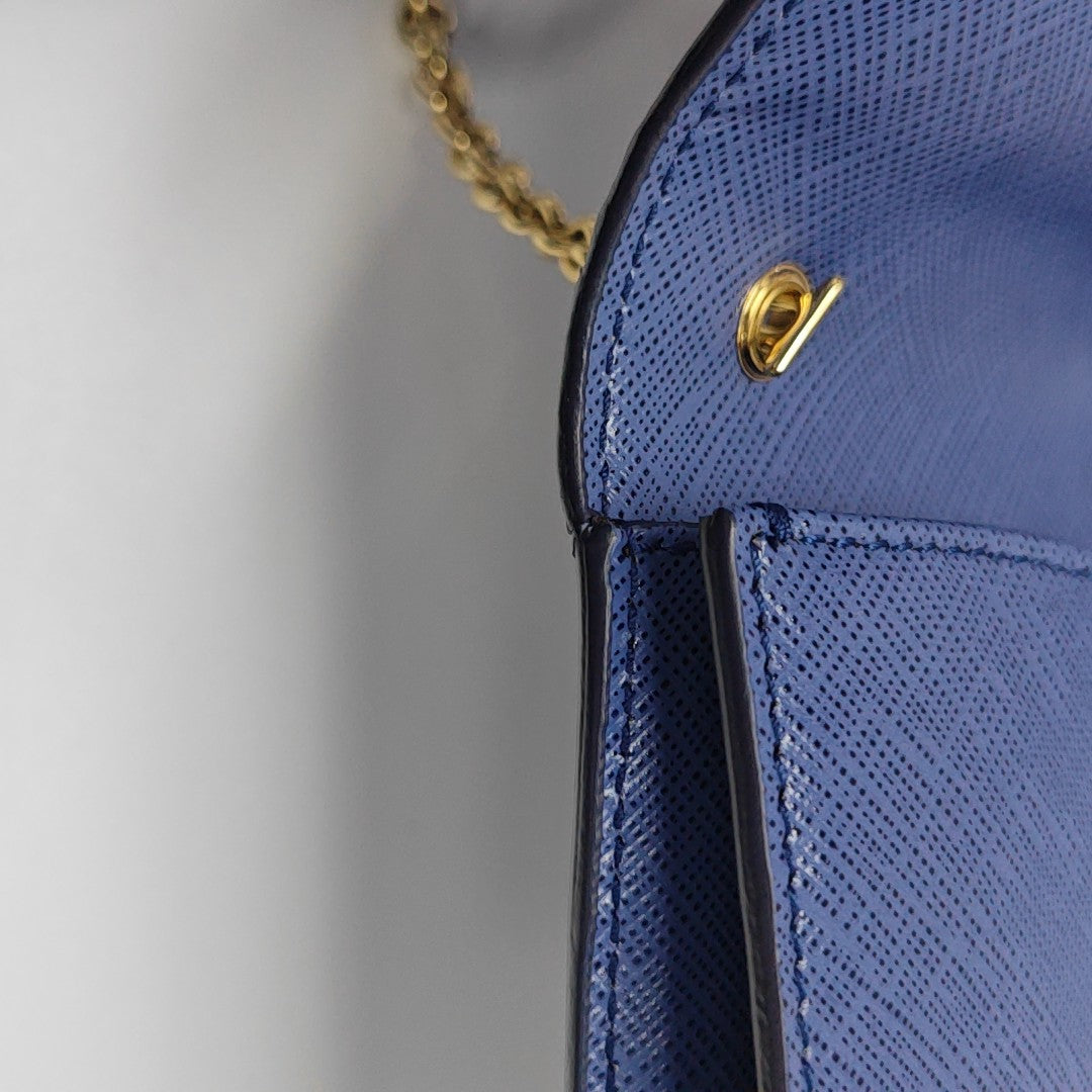 Ginny Small Calfskin Blue