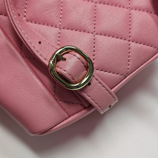 DUMA Quilted Calfskin Pink