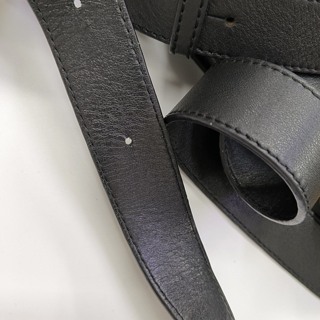 Calfskin Shoulder Bag Black