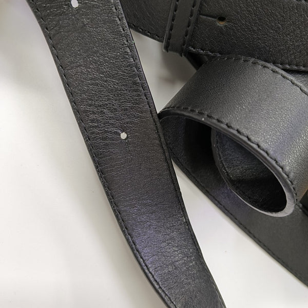Calfskin Shoulder Bag Black