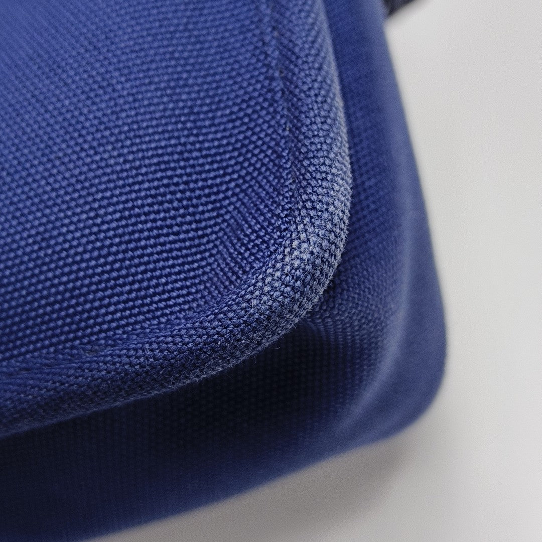 Canvas Crossbody Bag Blue