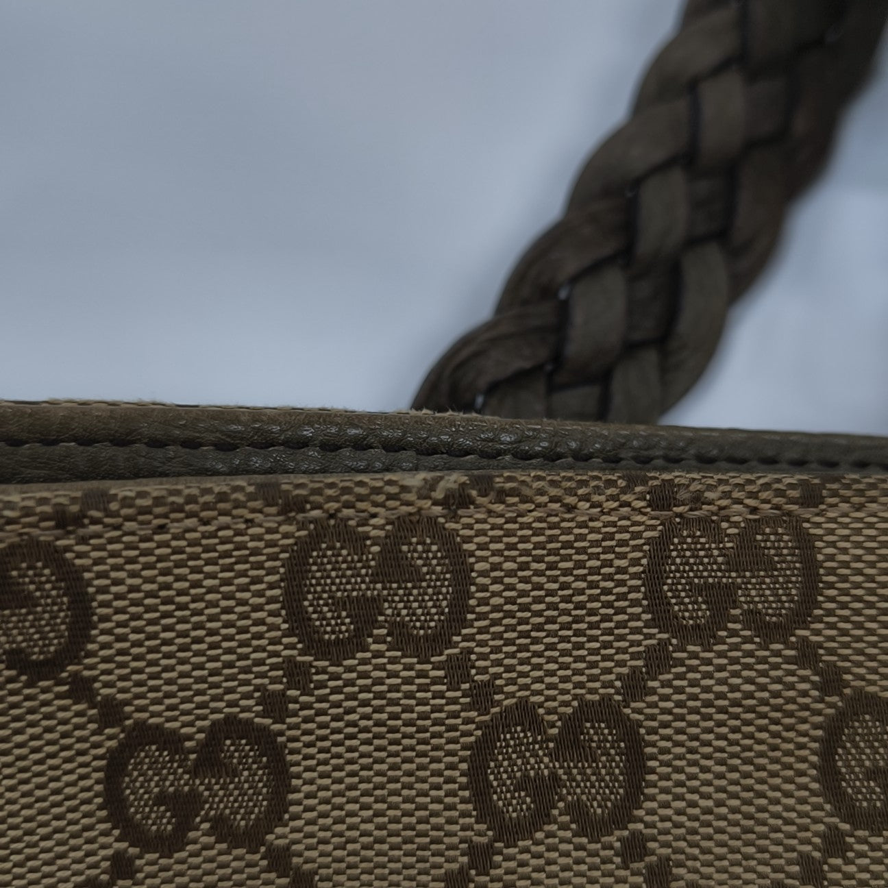 Bamboo 1947 Medium Monogram Canvas Beige