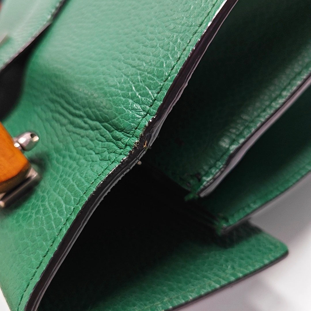 Dionysus Medium Calfskin Green
