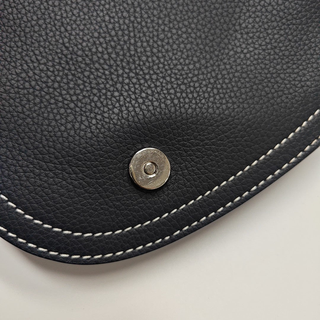Saddle Small Calfskin Blue