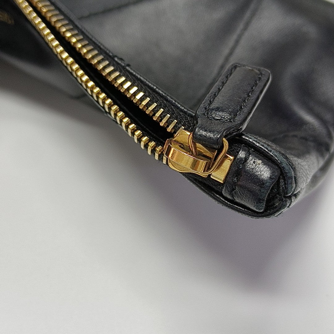 JAMIE POCHON Lambskin Black