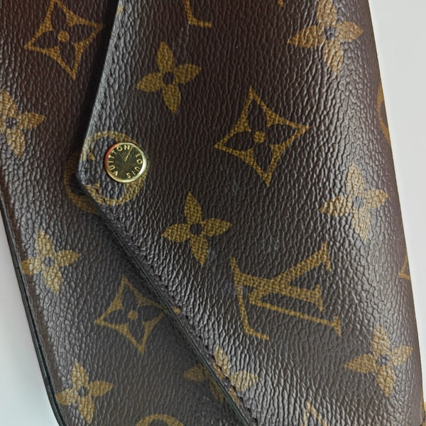 FÉLICIE Monogram Coated Canvas Brown