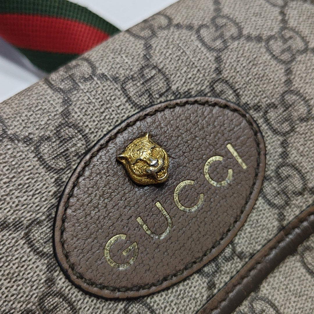 Neo Vintage Monogram Coated Canvas Beige